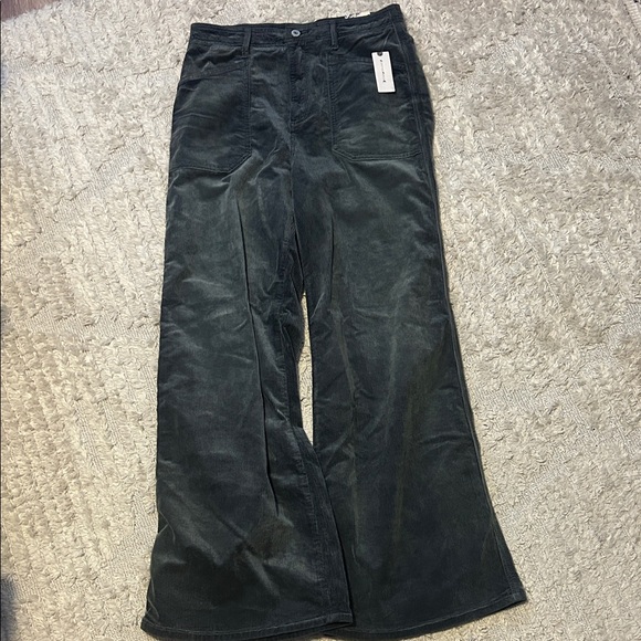 NWT Pilcro from Anthropologie Carpenter Wide Leg Corduroy Pants 29 - Picture 4 of 10